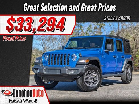 Used 2024 Jeep Wrangler Unlimited Sport AWD/4WD image 1