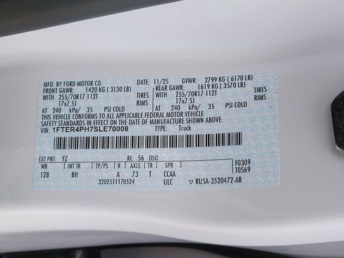 New 2025 Ford Ranger XL w/ Trailer Tow Package image 11