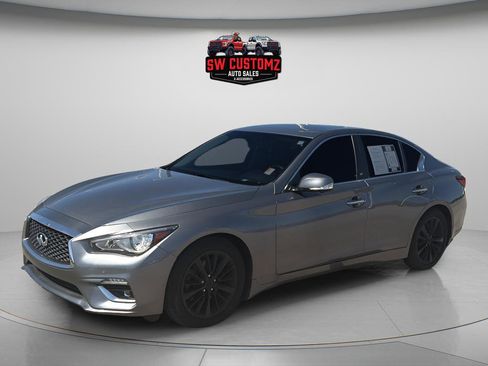Used 2022 INFINITI Q50 Luxe w/ Cargo Package RWD image 3