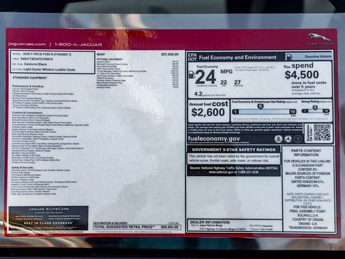 New 2026 Jaguar F-PACE R-Dynamic S image 32