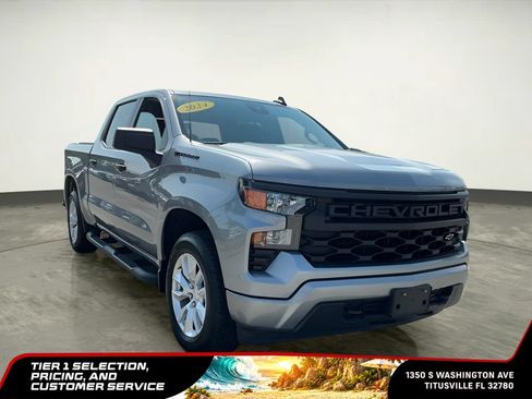 Used 2024 Chevrolet Silverado 1500 Custom w/ LPO, Dark Essentials Package AWD/4WD image 16