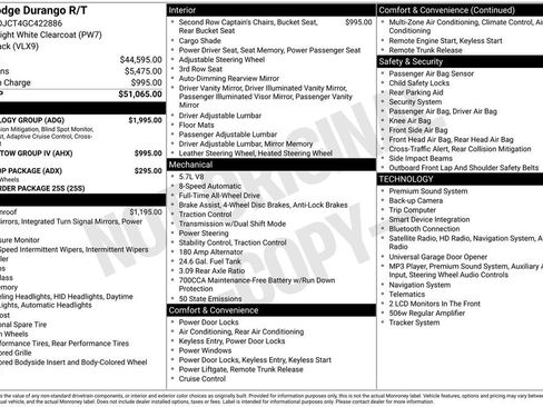 Used 2016 Dodge Durango R/T w/ Technology Group AWD/4WD image 3