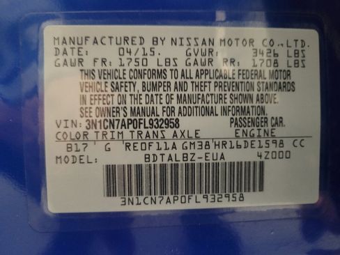 Used 2015 Nissan Versa SV w/ SV Appearance Package image 33