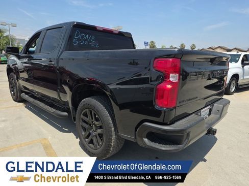 Used 2025 Chevrolet Silverado 1500 Custom w/ Turbomax Blackout Package RWD image 3