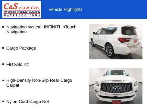 Used 2021 INFINITI QX80 Sensory w/ Cargo Package image 7