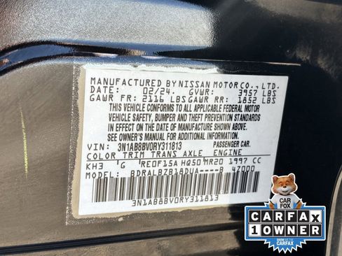 Certified 2024 Nissan Sentra S FWD image 31