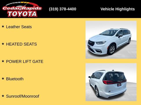 Used 2023 Chrysler Pacifica Limited w/ Uconnect Theater Family Group AWD/4WD image 16
