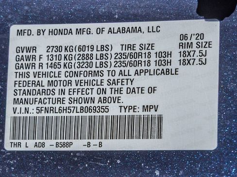Used 2020 Honda Odyssey EX image 28