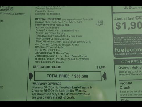 New 2026 Jeep Compass Latitude image 22