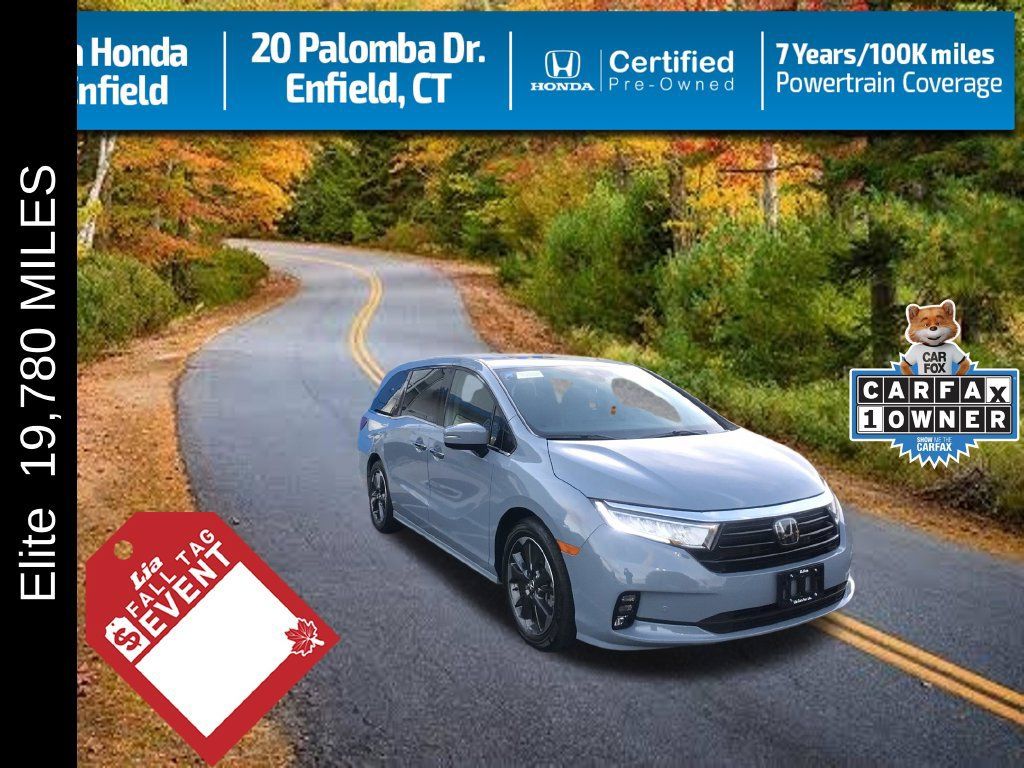 Certified 2024 Honda Odyssey Elite image 1