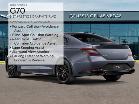 New 2026 Genesis G70 3.3T Prestige image 7