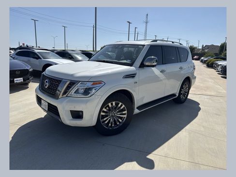 Used 2019 Nissan Armada Platinum w/ Captain's Chairs Package AWD/4WD image 1