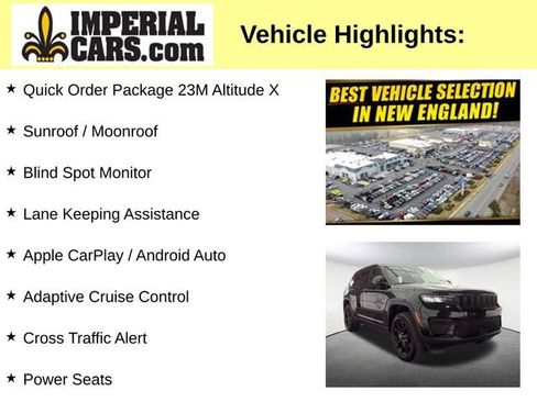 Used 2025 Jeep Grand Cherokee Altitude AWD/4WD image 3