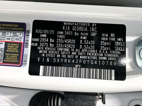 Used 2026 Kia Sorento SX image 44