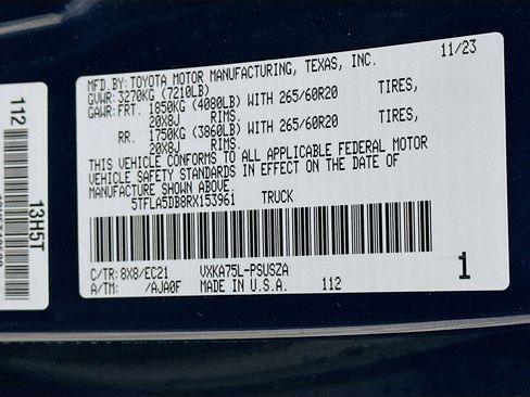 Used 2024 Toyota Tundra SR5 w/ TRD Sport Premium Package image 12