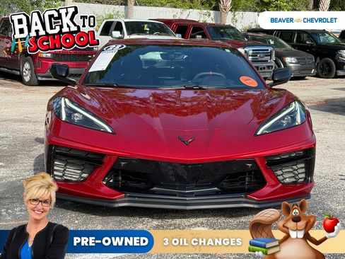 Used 2023 Chevrolet Corvette Stingray Premium Cpe w/ Z51 Performance Package RWD image 3
