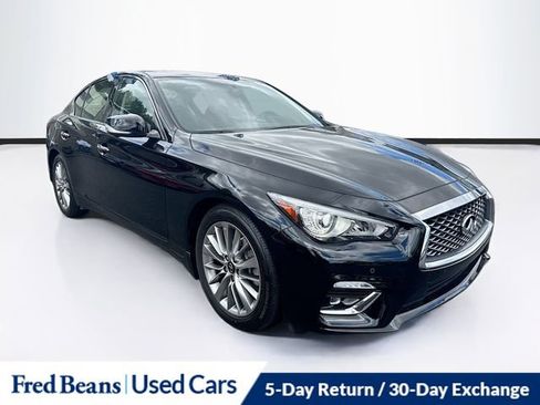 Used 2023 INFINITI Q50 Luxe w/ Cargo Package AWD/4WD image 1