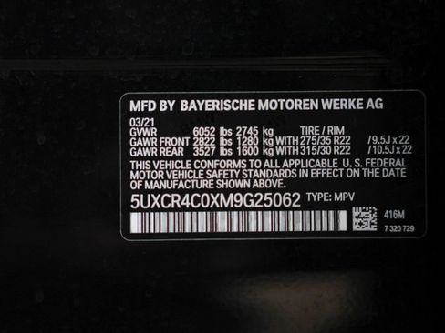 Used 2021 BMW X5 sDrive40i w/ M Sport Package image 46