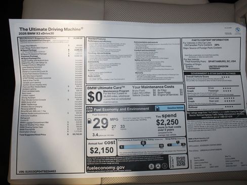 New 2026 BMW X3 xDrive30 w/ Premium Package image 21