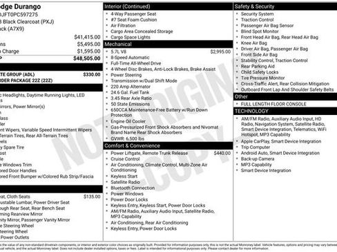 Used 2023 Dodge Durango AWD w/ Skid Plate Group image 15