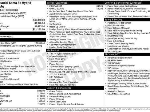Used 2025 Hyundai Santa Fe Calligraphy FWD image 8
