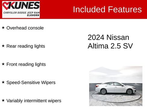 Used 2024 Nissan Altima 2.5 SV image 3