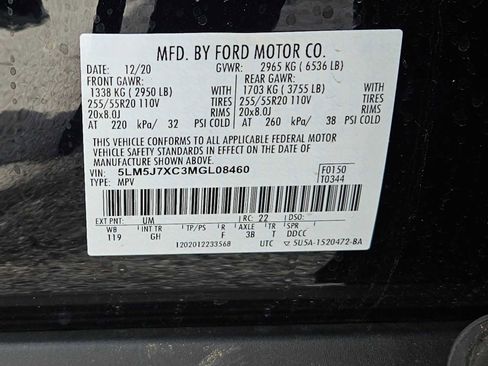 Used 2021 Lincoln Aviator Reserve w/ Equipment Group 201A AWD/4WD image 21