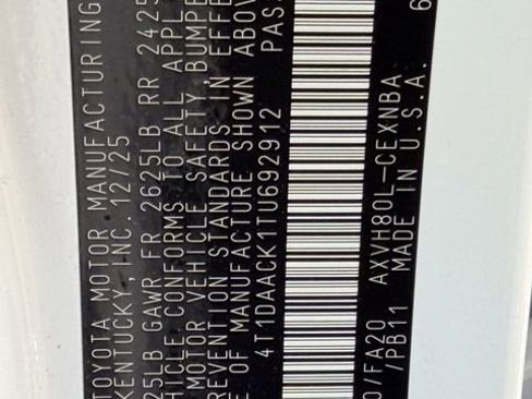 New 2026 Toyota Camry LE image 26