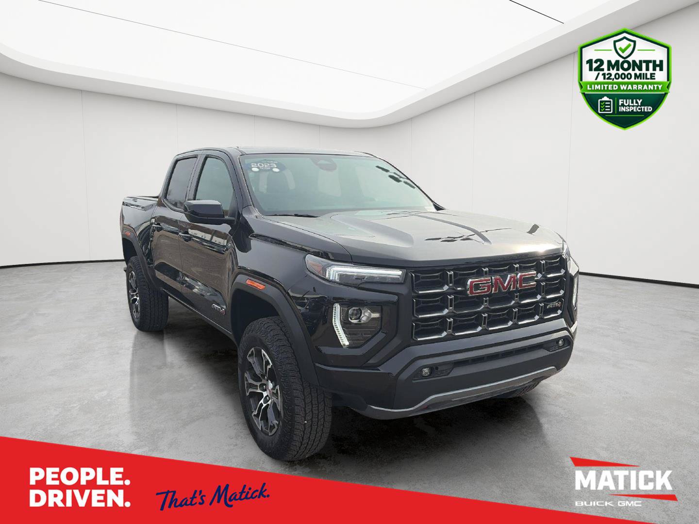 Certified 2023 GMC Canyon AT4 w/ AT4 Premium Package AWD/4WD image 1