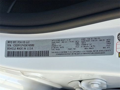 New 2025 RAM 1500 Tradesman w/ Night Edition image 20