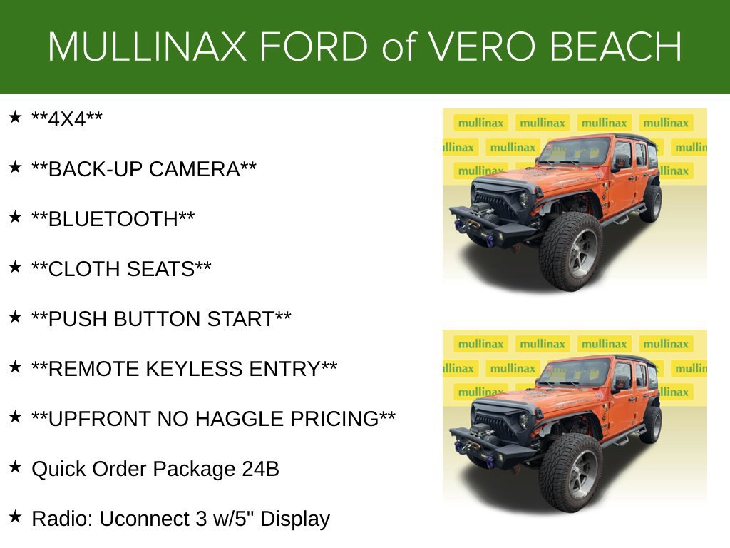 Used 2018 Jeep Wrangler Unlimited Sport AWD/4WD image 6