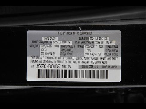 Certified 2025 MAZDA CX-5 AWD 2.5 S w/ Preferred Package image 21