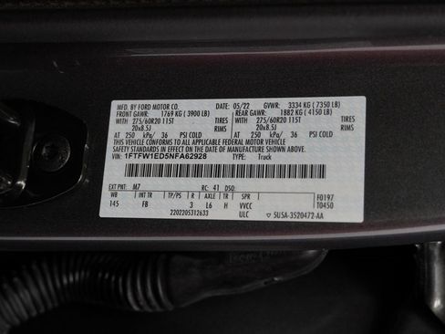 Used 2022 Ford F150 XLT w/ Equipment Group 302A High image 53