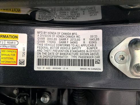 Used 2023 Honda Civic Sport image 33