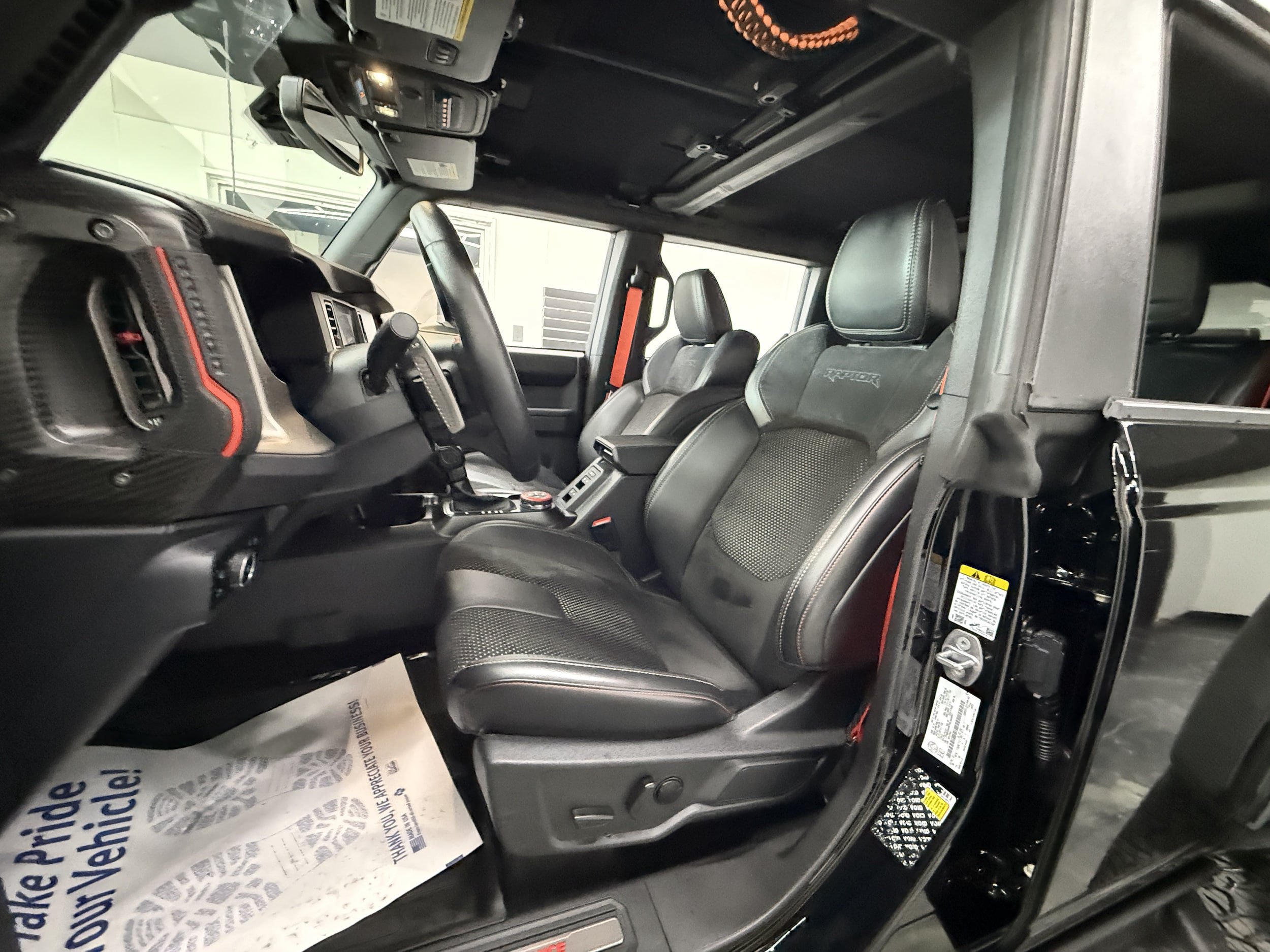 Used 2024 Ford Bronco Raptor w/ Interior Carbon Fibre Pack AWD/4WD image 12