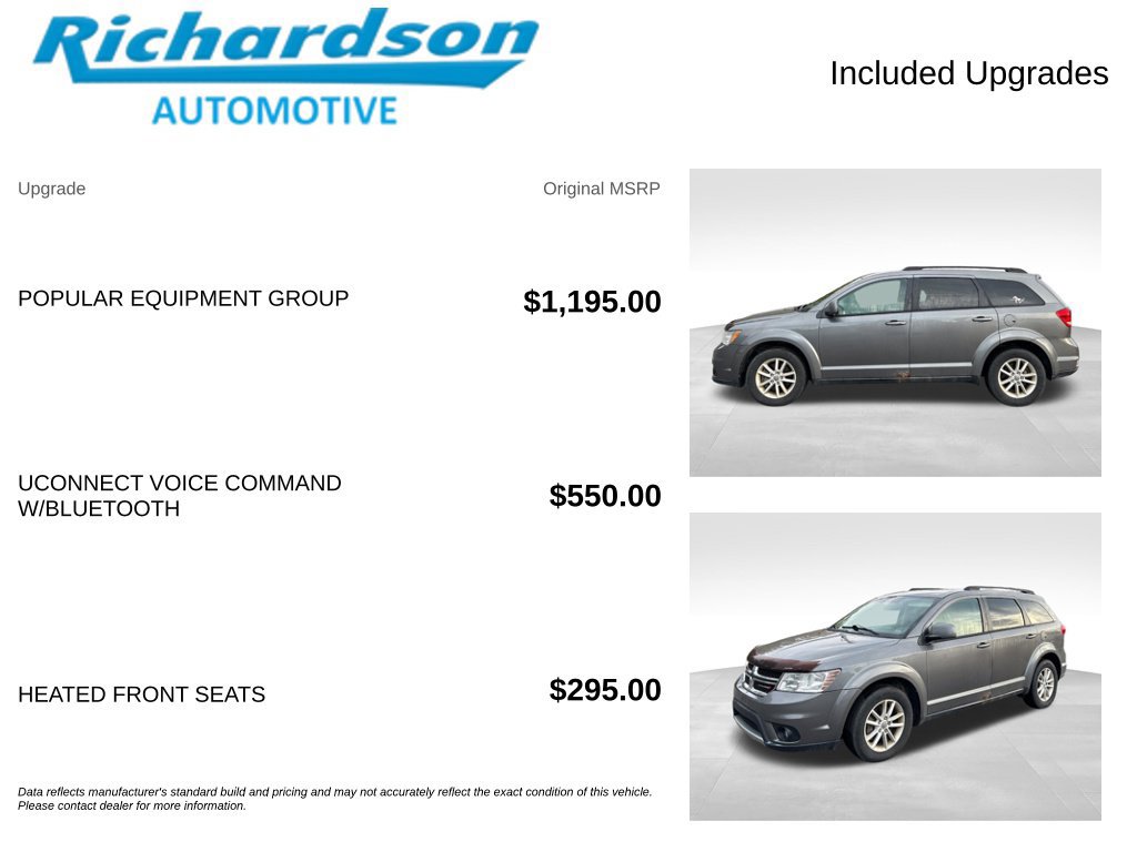 Used 2013 Dodge Journey SXT w/ Popular Equipment Group AWD/4WD image 7