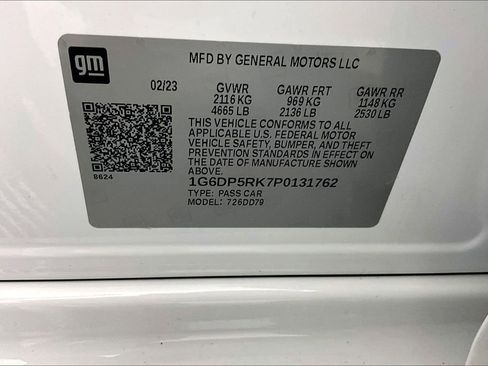 Certified 2023 Cadillac CT5 Sport w/ Parking Package RWD image 17