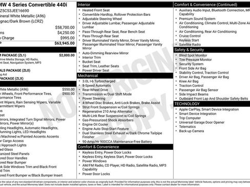 Used 2018 BMW 440i Convertible image 36