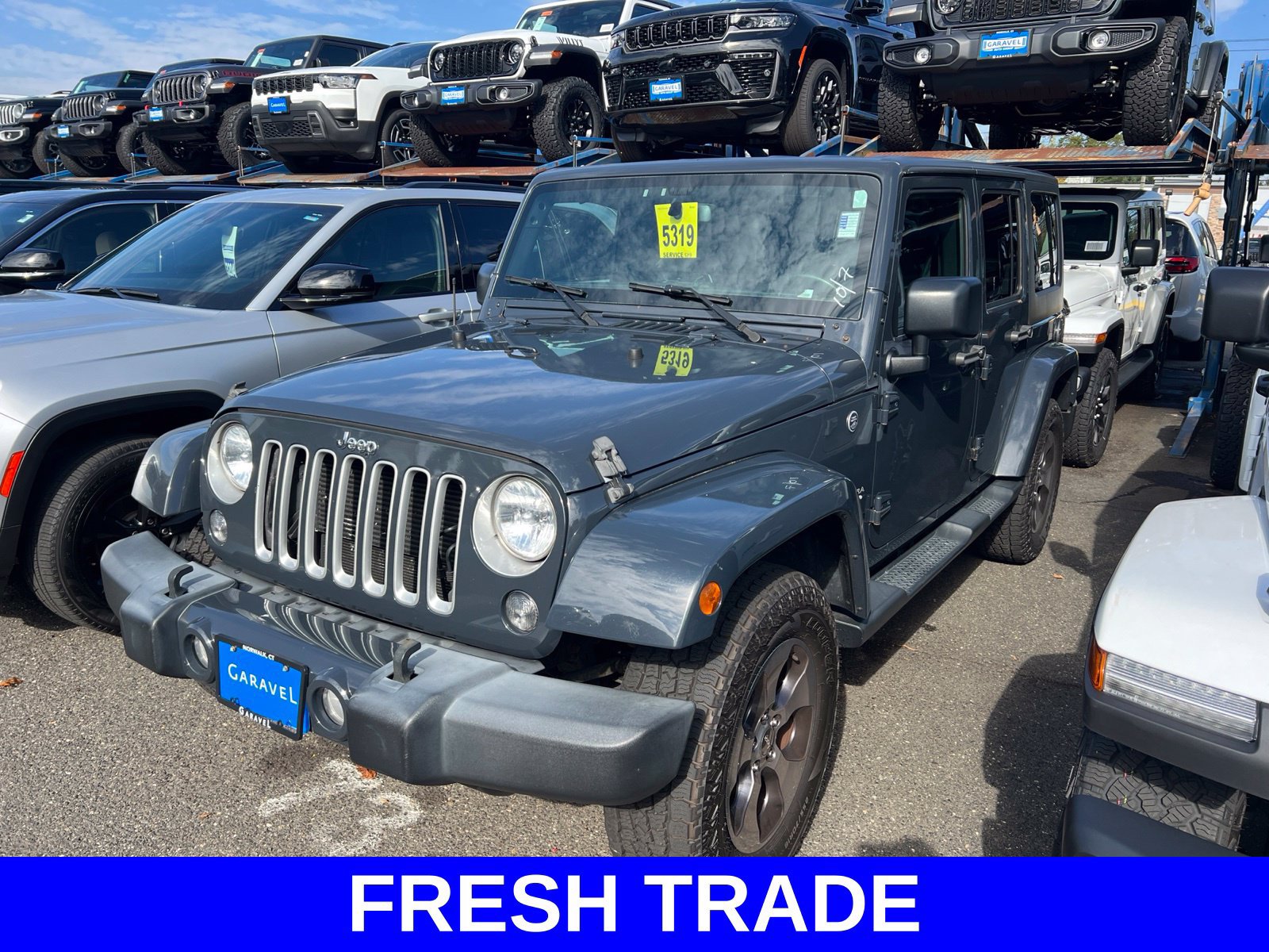 Used 2016 Jeep Wrangler Unlimited Sahara w/ Connectivity Group AWD/4WD image 1