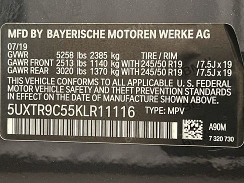 Used 2019 BMW X3 xDrive30i w/ Premium Package AWD/4WD image 25