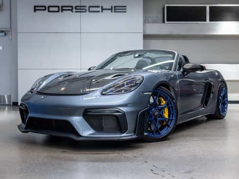 Certified 2025 Porsche 718 Boxster Spyder RS w/ Weissach Package RWD image 1
