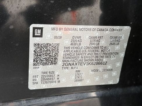 Used 2019 Chevrolet Equinox LT AWD/4WD image 36