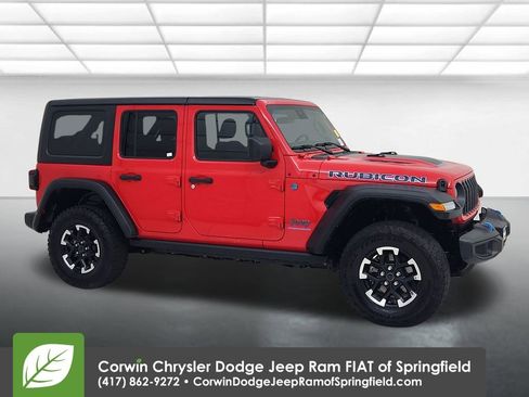 Used 2024 Jeep Wrangler Unlimited Rubicon 4xe image 1