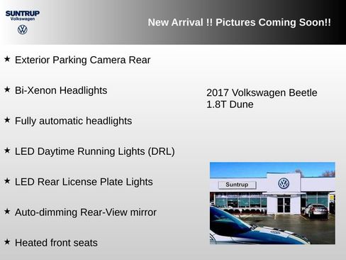 Used 2017 Volkswagen Beetle 1.8T Dune w/ Dune Technology Package FWD image 4