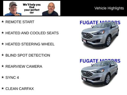Certified 2023 Ford Edge Titanium AWD/4WD image 9