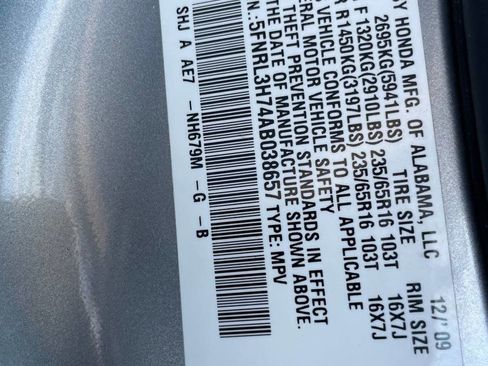Used 2010 Honda Odyssey EX-L image 26