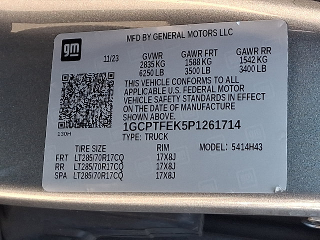 Used 2023 Chevrolet Colorado ZR2 w/ ZR2 Convenience Package III AWD/4WD image 30