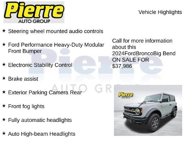 Used 2024 Ford Bronco Big Bend AWD/4WD image 13