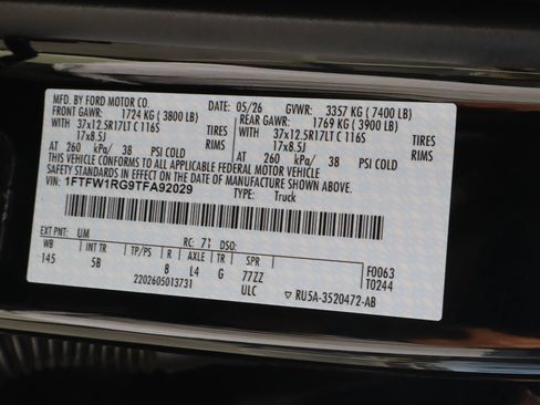 New 2026 Ford F150 Raptor AWD/4WD image 33