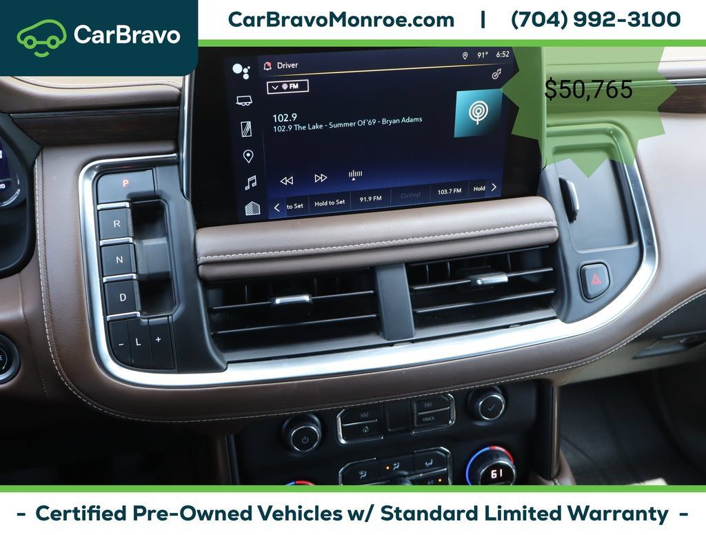 Certified 2022 Chevrolet Tahoe High Country AWD/4WD image 35